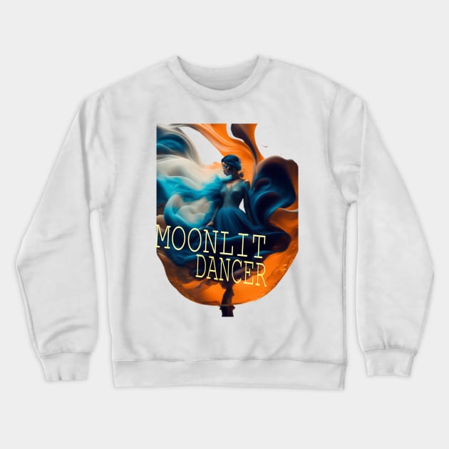 Moonlit Dancer Crewneck Sweatshirt by AII IN ONE STORE